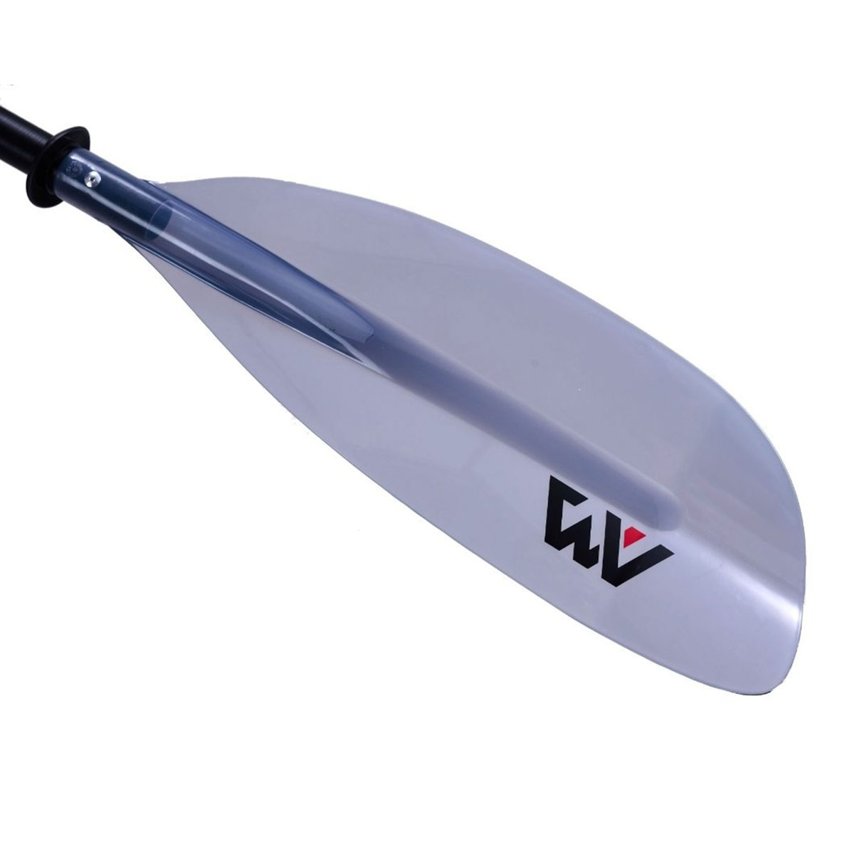 Aqua Marina KP-2 Adjustable Fiberglass Kayak Paddle - Clear / Grey Extra Image 2
